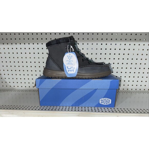 Hey Dude Bradley Classic Mens Lace Up Casual Ankle Chukka Boots Size 7 Gray - Picture 1 of 9